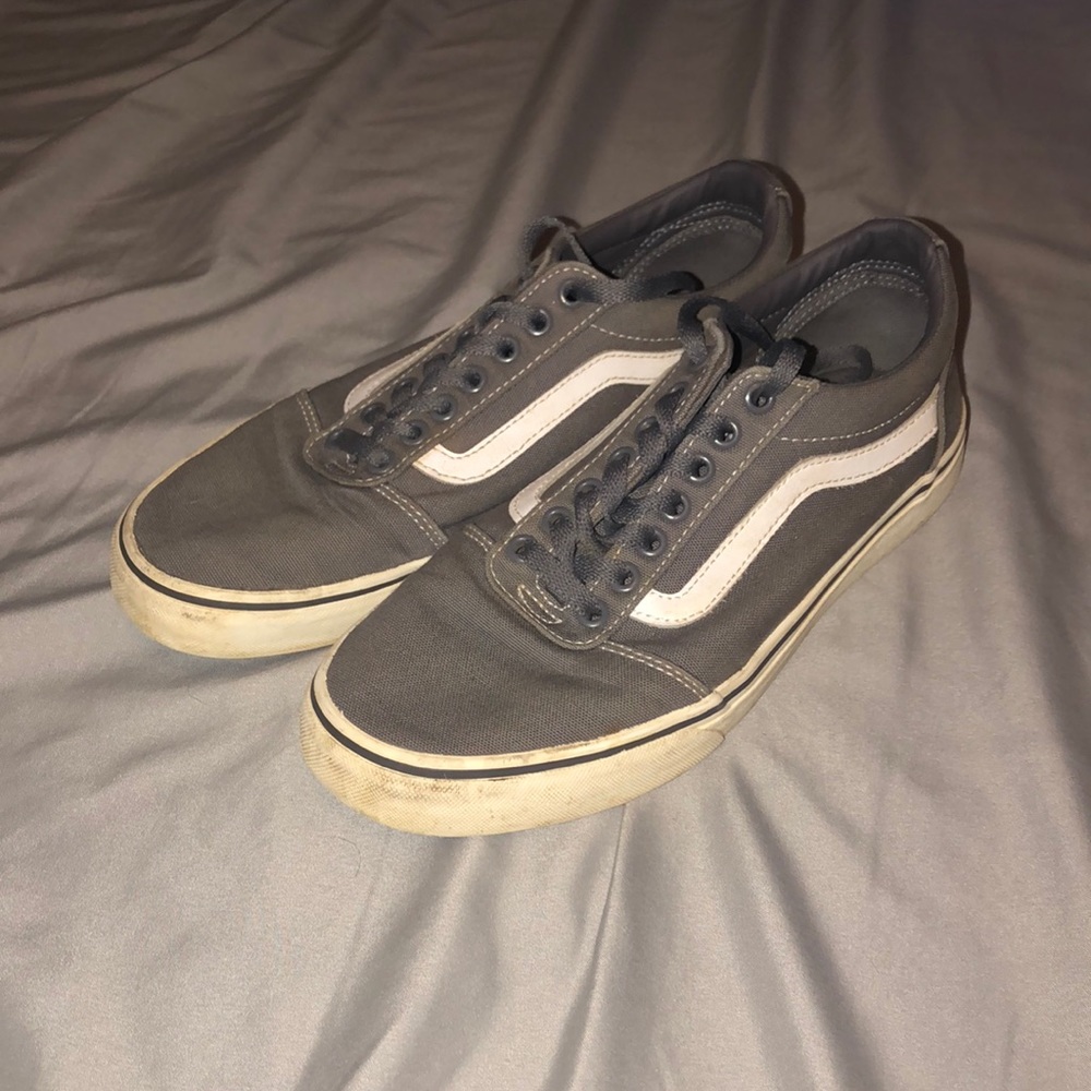 Grey Vans size: 8